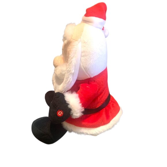 Gemmy Animated Singing Santa Plush Toy "Respect" Red & White 12" Battery Operate - Picture 3 of 8